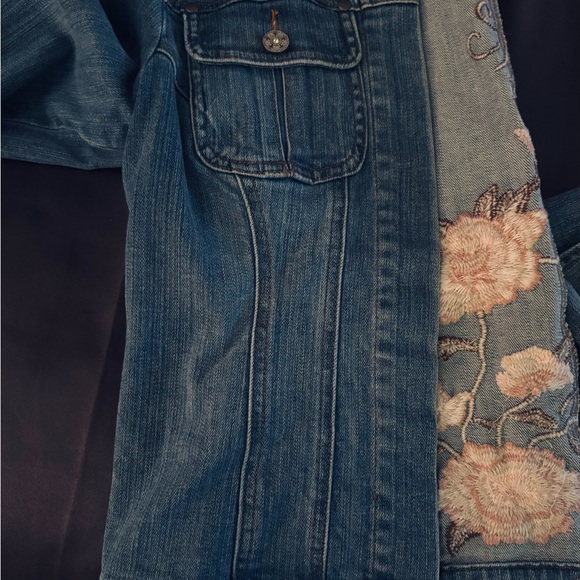 CHICO EMBROIDERED DENIM JACKET - Picture 3 of 7